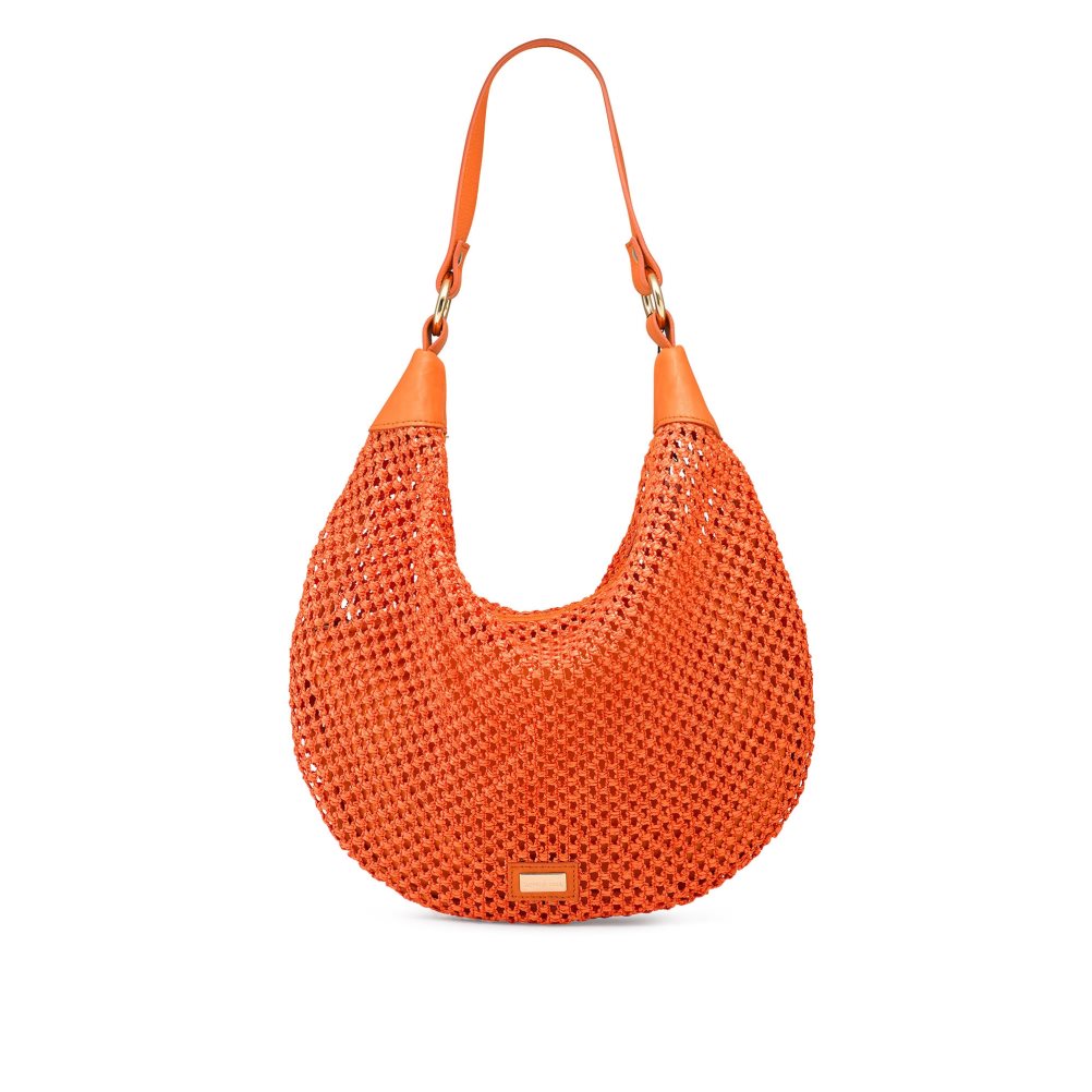 Russell & Bromley Tutti Fruiti Crochet Axelväska Dam Orange | SBDOM-3812