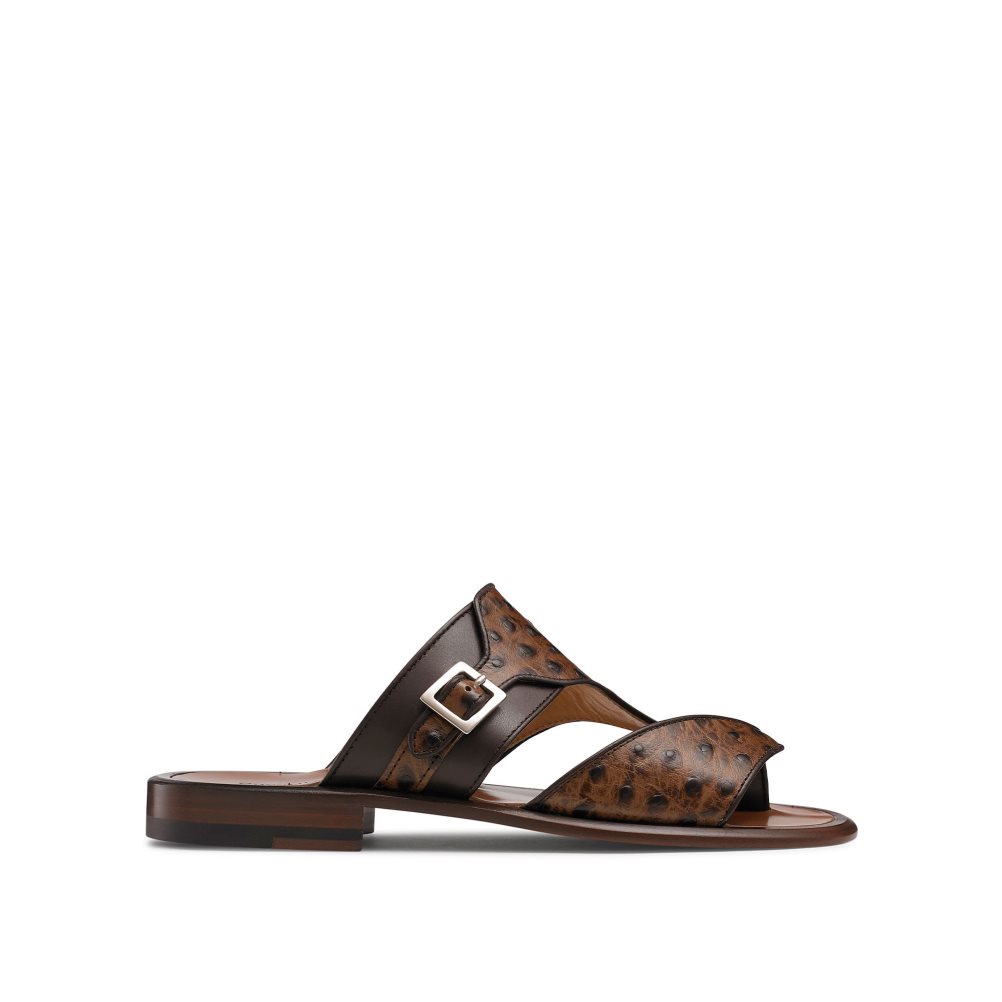 Russell & Bromley Valentia Tå-loop Sandaler Herr Mörkbruna | KRAZF-7680