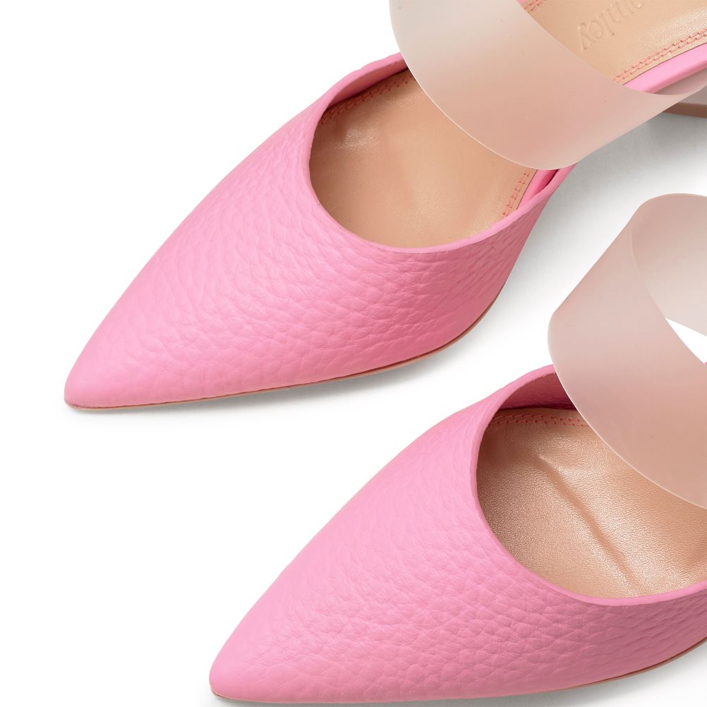 Russell & Bromley Vision Frosted Pumps Dam Rosa | ZPLXN-5739