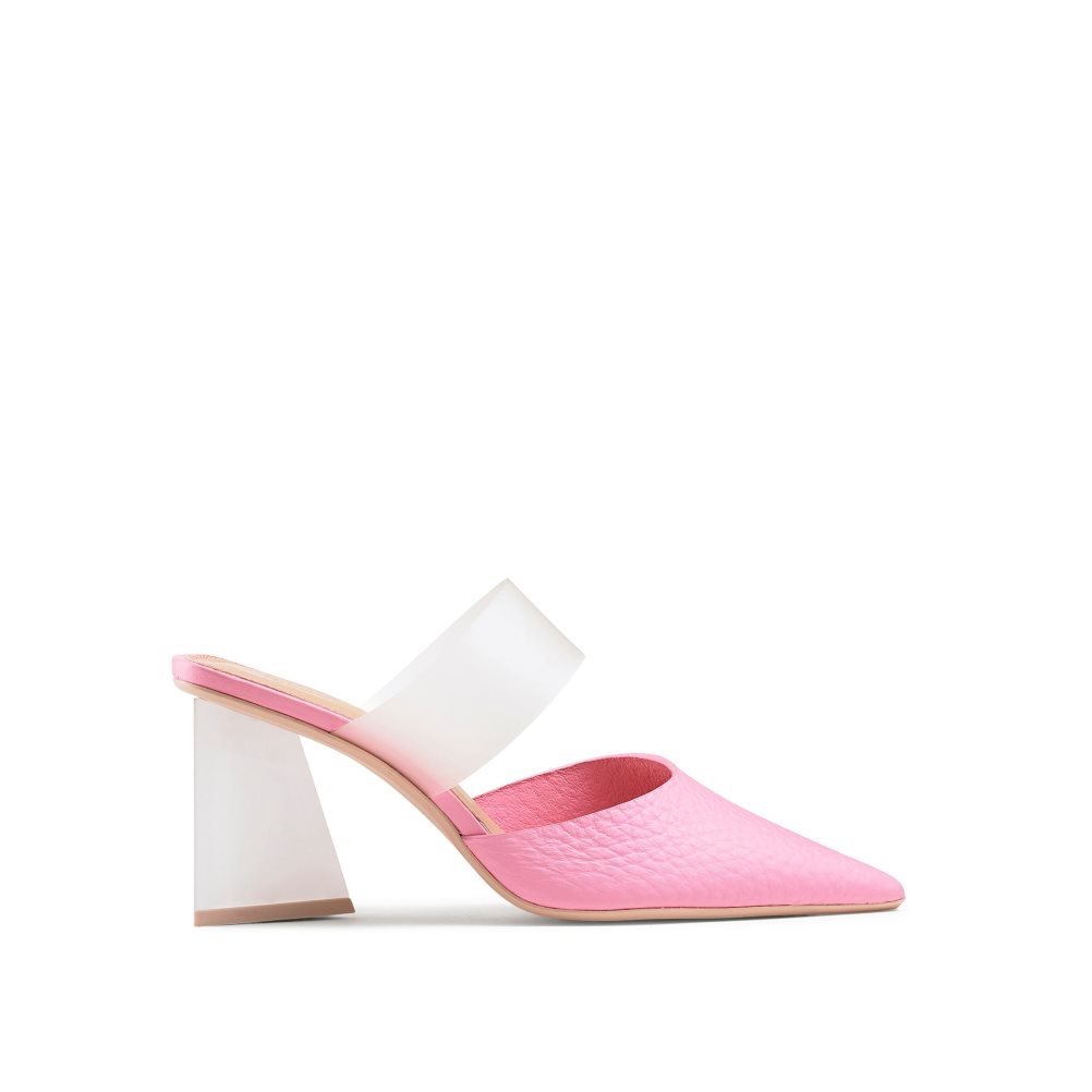 Russell & Bromley Vision Frosted Pumps Dam Rosa | ZPLXN-5739