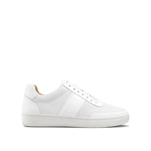 Russell & Bromley Bowery Oxford Spets Sneakers Herr Vita | UWFTO-2461