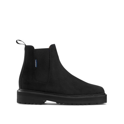 Russell & Bromley Bruton Klädd Sole Chelsea Stövlar Herr Svarta | PTSMD-6378