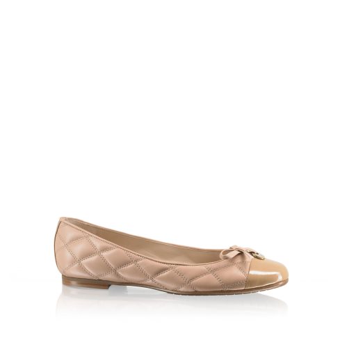 Russell & Bromley Charming Quilted Ballerina Dam Rosa | ZYQPL-2810