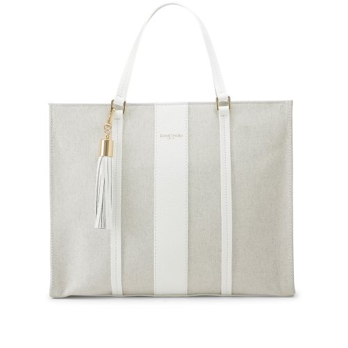 Russell & Bromley Clarity Eco Boxy Shopper Toteväska Dam Vita | TMQYL-2138