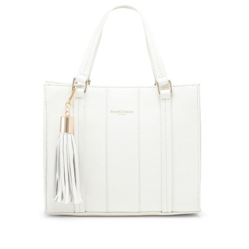 Russell & Bromley Clarity Grab Mini Väska Dam Vita | WLPBS-9852