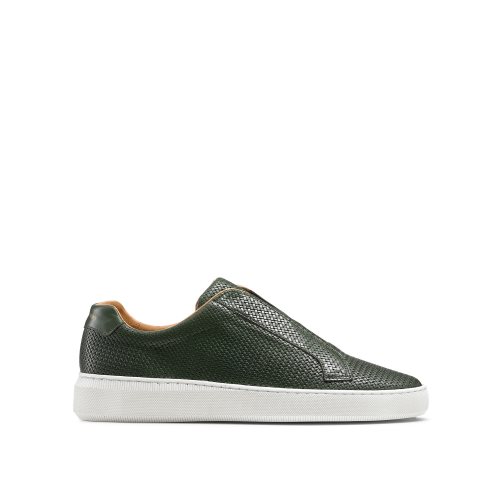 Russell & Bromley Clearway M Laceless Sneakers Herr Olivgröna | CYQMB-7852