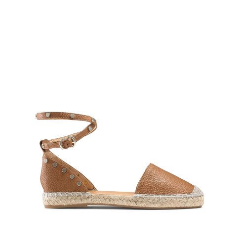 Russell & Bromley Coin Wrap Ankle Wrap Platta Sandaler Dam Bruna | RKNIV-0953