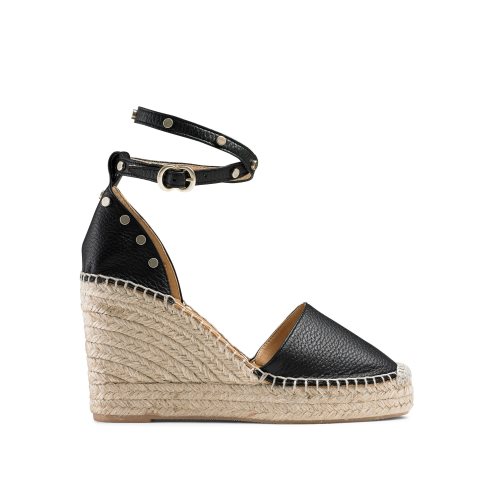 Russell & Bromley Coinwraphi Espadrille Kilklack Dam Svarta | ZWFXK-7961