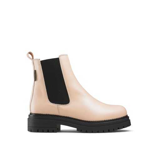 Russell & Bromley Company Combat Chelsea Stövlar Dam Beige | JKZUP-5796