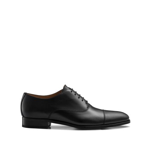 Russell & Bromley Cumulus Tå-cap Oxford Formella Skor Herr Svarta | BQINS-9405