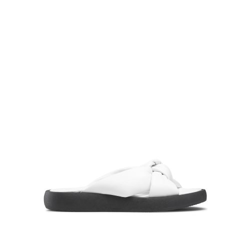 Russell & Bromley Dallas Knot Platta Sandaler Dam Vita | HUDJF-8236