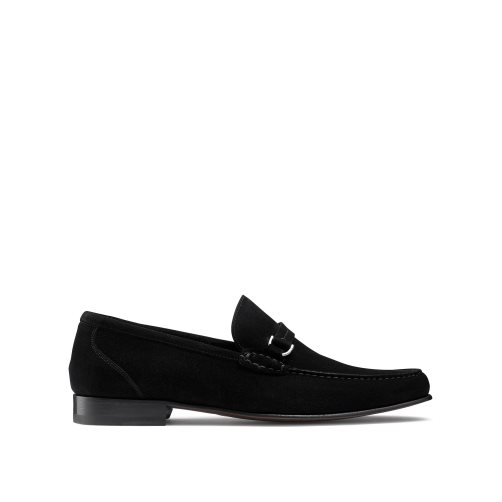 Russell & Bromley Elite Slip On Mockasiner Herr Svarta | TMZXN-2987