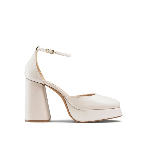 Russell & Bromley Flawless Extreme Platform Sandaler Klack Dam Vita | ABKNH-9284