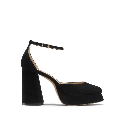 Russell & Bromley Flawless Extreme Platform Sandaler Klack Dam Svarta | VIPMW-2034