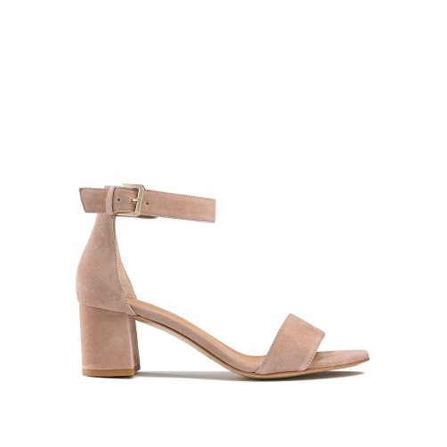 Russell & Bromley Ittakestwo Block Sandaler Klack Dam Rosa | EQZMN-1679