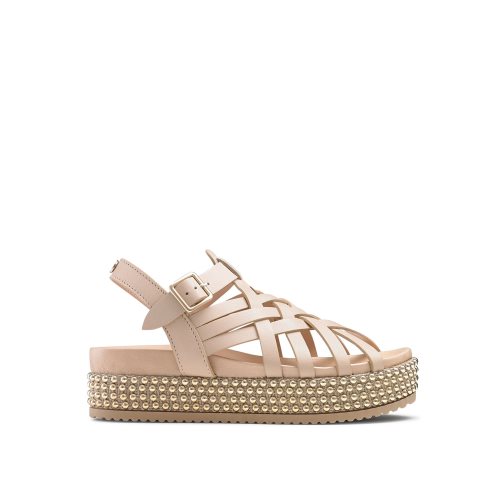 Russell & Bromley Jackpot Fisherman Platta Sandaler Dam Rosa | GRTZD-0923