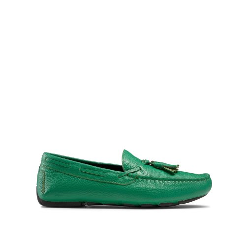 Russell & Bromley Monza Tassel Mockasiner Herr Gröna | HZDXO-0365