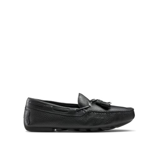 Russell & Bromley Monza Tassel Mockasiner Herr Svarta | QBRFX-6203
