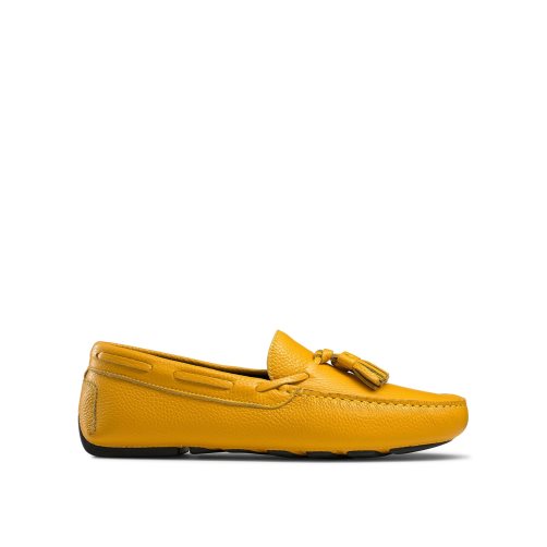 Russell & Bromley Monza Tassel Mockasiner Herr Gula | XPLWR-0518