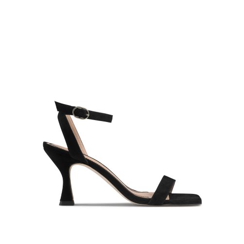 Russell & Bromley Negroni Two Part Sandaler Klack Dam Svarta | PNZGU-6913