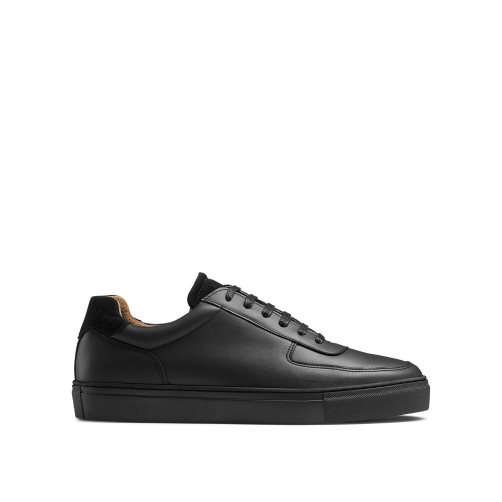Russell & Bromley Outfield Spets Up Sneakers Herr Svarta | VIURB-9462
