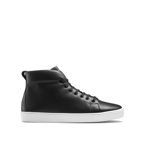 Russell & Bromley Park Hi M High Top Sneakers Herr Svarta | YWOEZ-7502