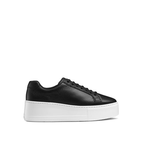 Russell & Bromley Park Life Spets-up Flatform Platform Skor Dam Svarta | NOXSC-1546