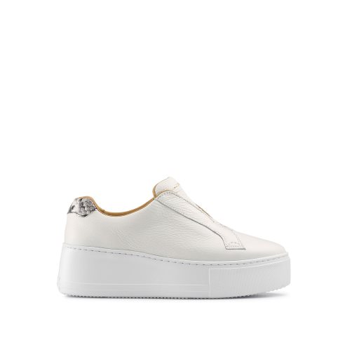 Russell & Bromley Park Up Flatform Laceless Platform Skor Dam Vita | BSRKP-9507