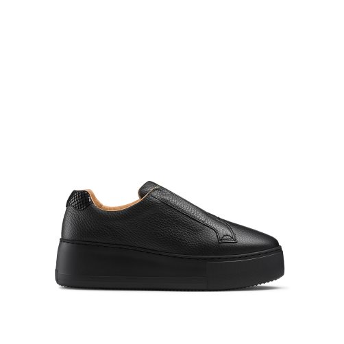Russell & Bromley Park Up Flatform Laceless Platform Skor Dam Svarta | SNFBY-2647