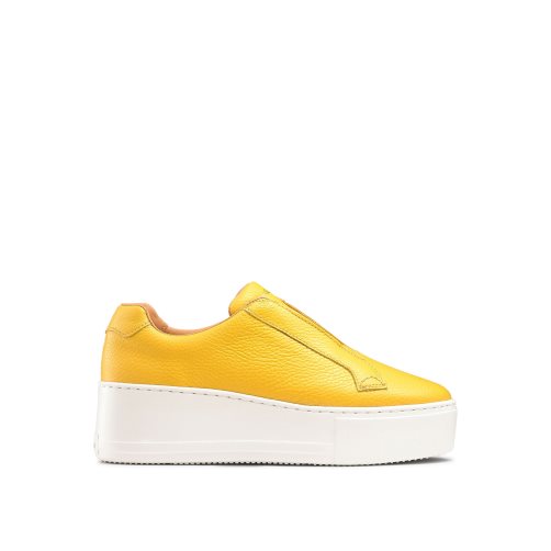 Russell & Bromley Park Up Flatform Laceless Platform Skor Dam Gula | ZJQVX-7068
