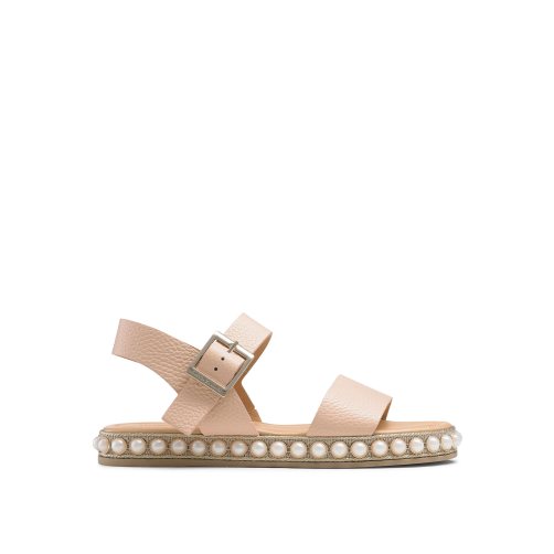 Russell & Bromley Pearljam Pearl Two Part Platta Sandaler Dam Rosa | IKZLO-7523