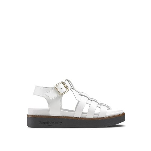 Russell & Bromley Portland Fisherman Platta Sandaler Dam Vita | MIJLO-0985