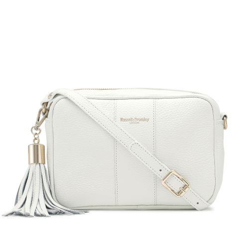 Russell & Bromley Rowan Camera Crossbody Väska Dam Vita | EIYLS-4059