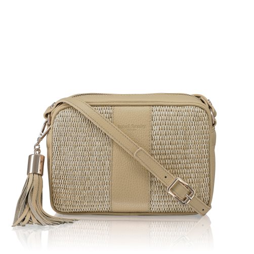 Russell & Bromley Rowan Camera Crossbody Väska Dam Beige | RAVXH-7486