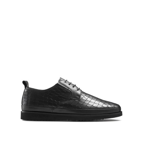 Russell & Bromley San Carlo Derby Spets Hybrid Sneakers Herr Svarta | UGKYA-6310