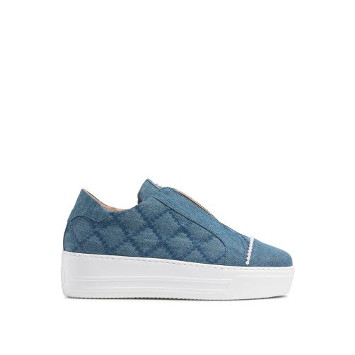Russell & Bromley Seawalk Laceless Platform Skor Dam Blå | QYBMJ-3148