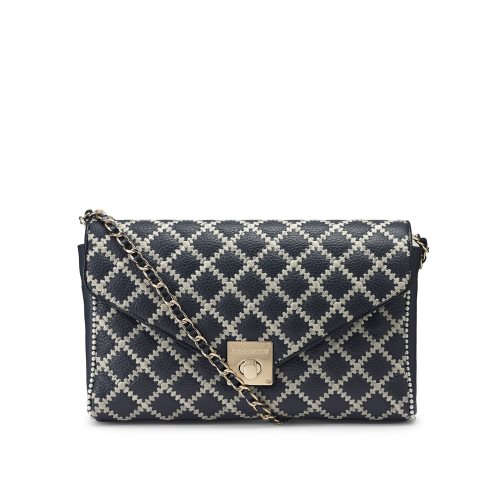 Russell & Bromley Seawalk Large Chain Crossbody Väska Dam Marinblå | TBUHF-6025