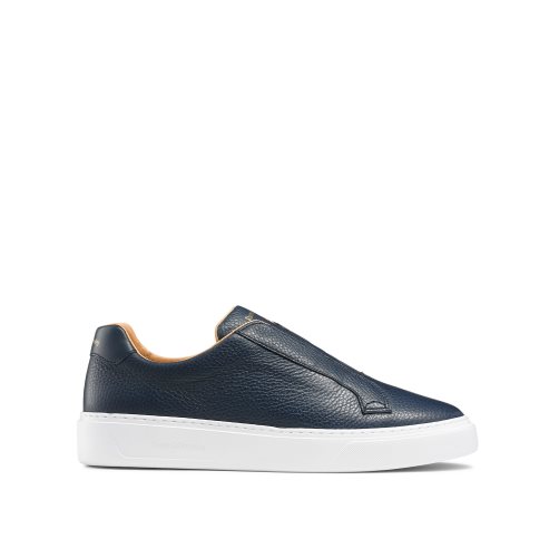 Russell & Bromley Slipway Laceless Sneakers Herr Marinblå | KFJLN-1864