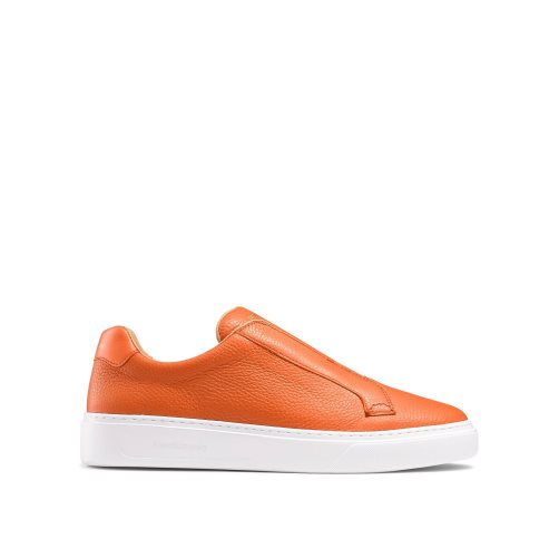Russell & Bromley Slipway Laceless Sneakers Herr Orange | ZYSTJ-1534