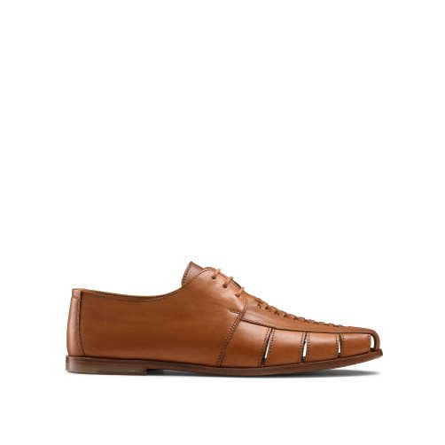 Russell & Bromley Southbound Weave Detail Derbyskor Herr Bruna | DFCNZ-9365