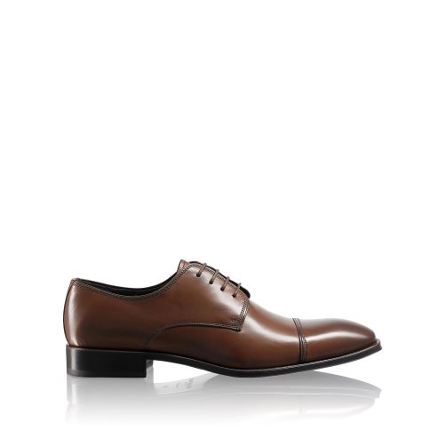 Russell & Bromley Spectrum Tå-cap Derby Formella Skor Herr Mörkbruna | TEAOH-8215