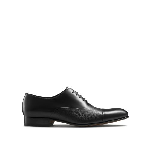 Russell & Bromley Stratus Tå Cap Oxford Formella Skor Herr Svarta | AFIZD-8246