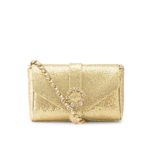 Russell & Bromley Strictly Jewel Spännen Chain Crossbody Väska Dam Guld | YWLGJ-8934