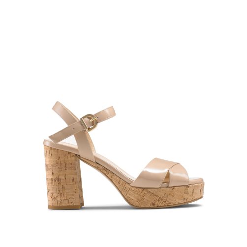 Russell & Bromley Topform Platform Sandaler Klack Dam Rosa | AVIZE-1936